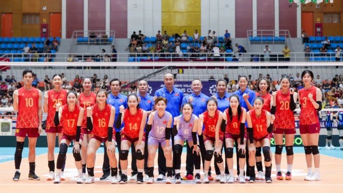AVC national Cup 2025 - Vietnam women's volleyball team